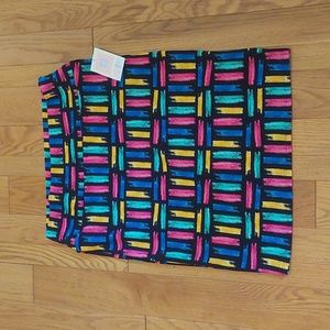 LuLaRoe Colorful Geometric Pencil Skirt